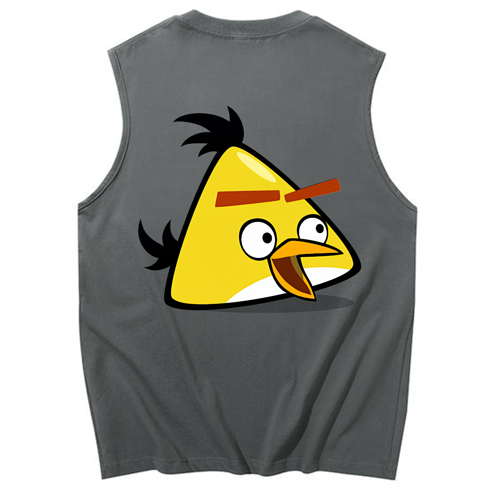 （画像用） Angry Birds アングリーバード コットン100％タンクトップ（背面プリント）